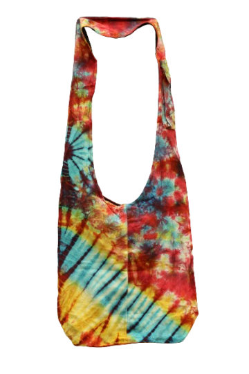 317.25 achter - hippie tas tie dye