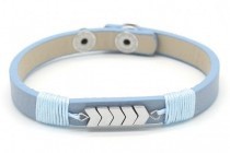 Armband pijl blauw