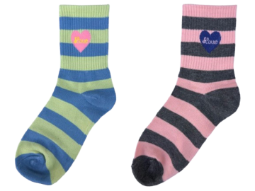 Compilatie streepjes sokken love