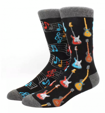 Gitaren en muzieknoten