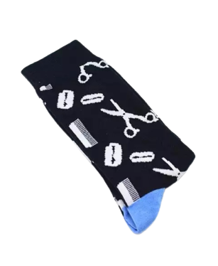 Grappige sokken kapper