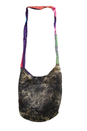 Hippie tas 3088 bol op site reserve zonnestralen blauw rood rood blauw jeans achter zwart 2 hangend achter