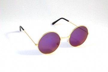 Hippiebril blauw indigo rechts