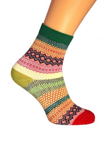 Kleurrijk groen rood rechts