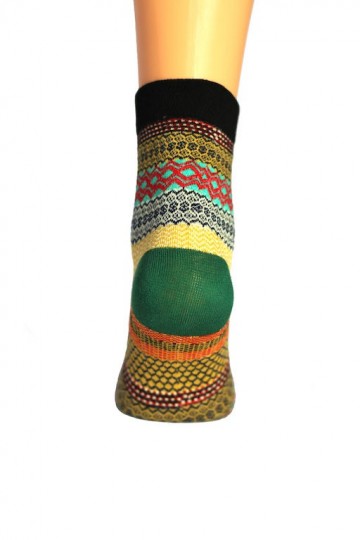 Kleurrijk zwart groen achter