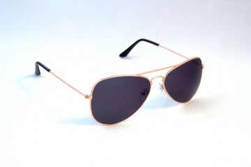 Pilotenbril zwart rechts