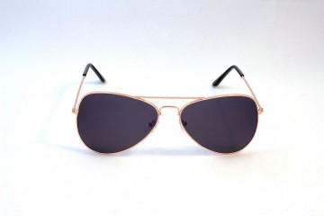 Pilotenbril zwart voor