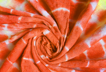 Shemagh keffiyeh arafat sjaal plo sjaal tie dye geel oranje 3