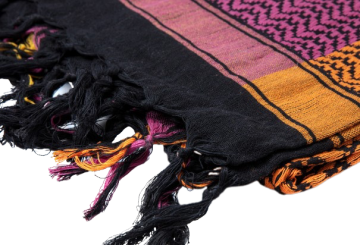 Shemaghkeffiyeharafatsjaalplosjaalcolorfulgeel oranje roze zwart4