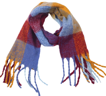 Sjaalblauwgebloktdraai